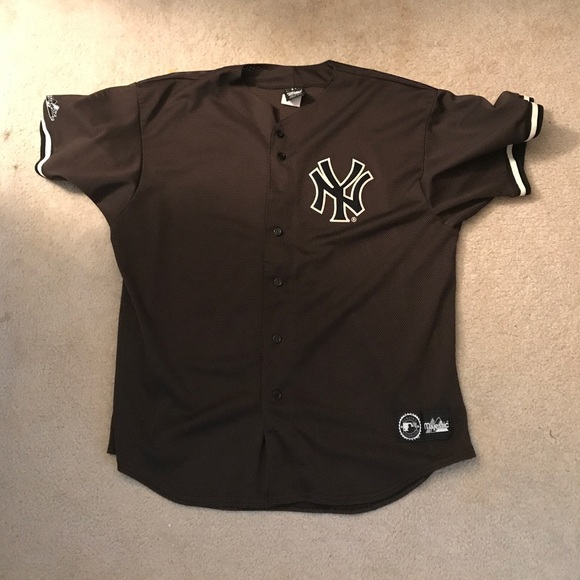 Other - New York Yankees Blank Brown Jersey